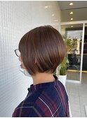 前下がりショートボブ