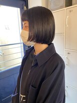 リブ(Lib) 【Lib】前上がりボブ/黒髪ボブ