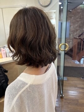 ディーボーイ 下通本店(D-BOY) デジタルパーマ/ミディアムボブ