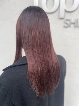 トップスタイル シズオカ(TopStyle SHIZUOKA) 髪質改善ピンクベージュ