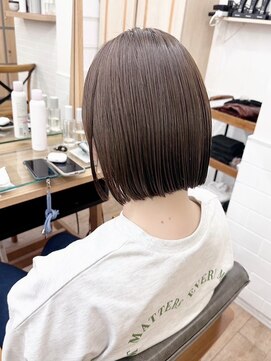 ネオリーブ クーロ(Neolive curro) 小顔タッセルボブ×美髪[ぱつっとボブ/縮毛矯正/丸型卵型]