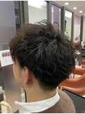 ツイストスパイラルパーマ/刈り上げ/ツーブロック