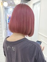 リルミー(Lilme) 【ブリーチ2回】パステルピンク ボブ 韓国風 *Lilme*