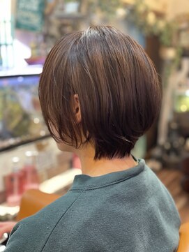 マーメイドヘアー(MERMAID HAIR) 流行りの丸みのあるショートボブ