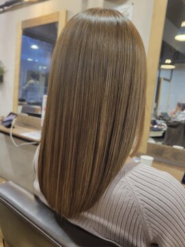 ノア 大宮店(Noa) 質感再生カラー/ミルクティーベージュ/カット＋カラー/大宮