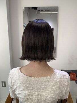 ルーラリーヘアーキタキュウシュウ(Luraliy hair kitakyushu) luraliyルーラリー北九州小倉北区城野切りっぱなし外ハネボブ