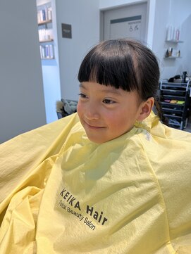 ケイカヘア(KEIKA Hair) 前髪キッズカット