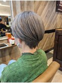 刈り上げマッシュショート