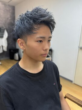 バーセム(versem) ツーブロックショート