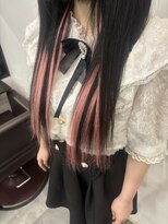 プルエクステのお店ネクスト(NEXT)&nbsp;#プルエクステ#インナーカラー#ピンク