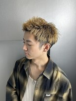 ゼスト リル 新宿(ZEST lill)&nbsp;スパイキーショート ハイトーンショート 落合陽世