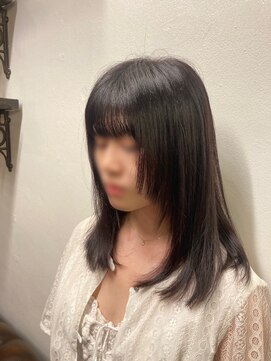 ワイエスパーク 代官山店(Y.S.PARK) 姫カット　前髪カット