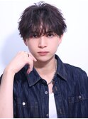 【リバースパーマ】リバースシースルーマッシュ
