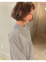 サンプラス(san+)&nbsp;【柏原良亮】エアリーウェーブ×ボブカット