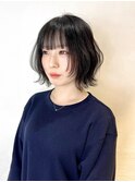 【Hinako】無造作韓国ボブ/ハニボブ