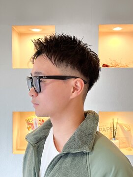 アテム 上安店(Atem) メンズカット×ショート