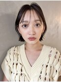 【PARK】切りっぱなしボブ×ラベンダーアッシュ