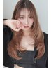 韓国風カット＋シャンプー＋魔法のマイクロバブル付き　￥5500 レイヤーカット