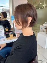ハピネス 西大寺店(Happiness) 【50代・60代奈良】まとまり艶ショートボブ/髪質改善／しらさん