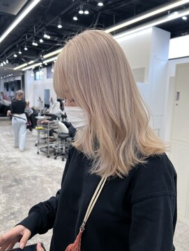 ヘアサロン ドット トウキョウ カラー 町田店(hair salon dot. tokyo color) ホワイトグレージュ/チェリーブラウン/町田駅/町田/町田カラー
