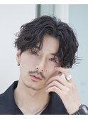 縦落ちパーマツイストスパイラルパーマシャドウパーマ大人ヘア