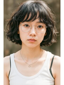 ラレイ ハラジュク(Lalei harajuku) 原宿大人ボブパーマスパイラルパーマニュアンスパーマウェーブ