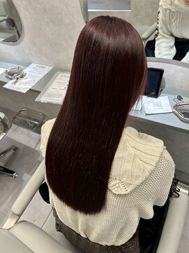 エクファ ヘア シェリル 草津 南草津店(ex-fa hair cherir) ミディアムヘア/暗めカラー/グランマッシュ/草津/南草津