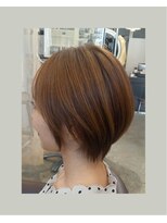 ノマニカ バイ ルレーヴ 池田店(noma-nika by Le reve)&nbsp;柔らかベージュのコンパクトショート☆