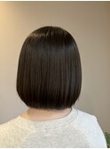 髪質改善ストレート・ショートボブ