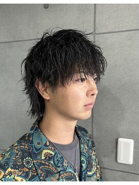 エル(EL.) ツイストスパイラルパーマ/マッシュウルフ/メンズカット/盛岡