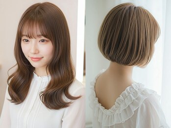 ラファンス 栗林店(LaFENCE)の写真/【HPB AWARD2025 BEST SALON注目サロン選出】髪質改善カラーで艶と手触りをアップし、求めていた質感に◇