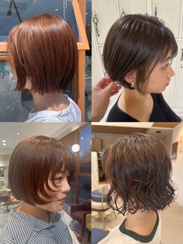 どんなショートにしたらいいかわからない方必見！ミリ単位でこだわる《 siie 》デザインで印象チェンジ☆