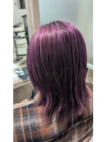 アース 菊名店(HAIR&MAKE EARTH)&nbsp;ピンクパープルカラー