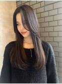 髪質改善 ロング 艶髪 オージュア 大和八木