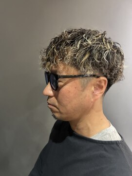 ドゥーエン 緑橋店(DoEN) 波巻きスパイラル/メンズハイライト