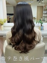 アミー 銀座(Ammy) #韓国風パーマ #コテ巻き風パーマ #ロングパーマ #パーマ