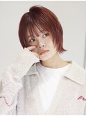 外はねボブ/顔まわりレイヤー