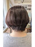 ショートヘア×ピンクベージュ【西台/高島平】