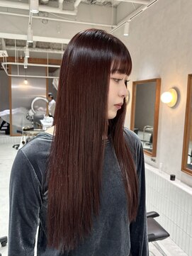 ゼスト アイヴィ(ZEST Ivy) ボルドー/髪質改善トリートメント【藤野はるひ】