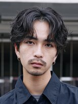 テン 心斎橋(tenn.)&nbsp;心斎橋センターパートニュアンスパーマフェザーショート緩め色気