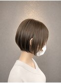 丸みショートボブ