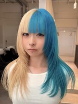 アドネ プライム(adne prime)&nbsp;レイヤーカット/ツートンカラー/ブリーチカラー