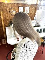 ソメツヤ 白石店(染TSUYA)&nbsp;グレージュ（ベージュ強め）