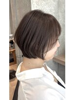 アヤラグランスパ 船橋店(AyaLA GRAN SPA)&nbsp;【福田隆晃】ナチュラルショート/グレージュ/バッサリカット