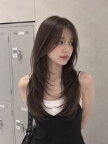 ネオリーブリノア 北千住東口店(Neolive Linoa)&nbsp;レイヤー×グレージュ［レイヤーカット/カット/カラー/北千住］