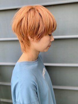 ドアベルヘアリビング(Door Bell hair Living) ネオウルフ×ハイトーンショート