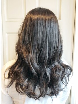 ヘアーワークス ヘルム 渋谷店(HAIR WORKS HELM) [HELM渋谷]透けてるダークグレージュ☆