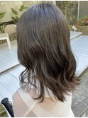 《kaito》透明感オリーブグレージュ × ミディアムボブ☆