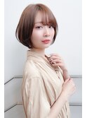 こなれヘアAラインボブ