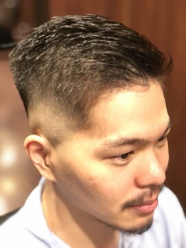 ヒロギンザ 田町店(HIRO GINZA) ハイフェード×サイドパート